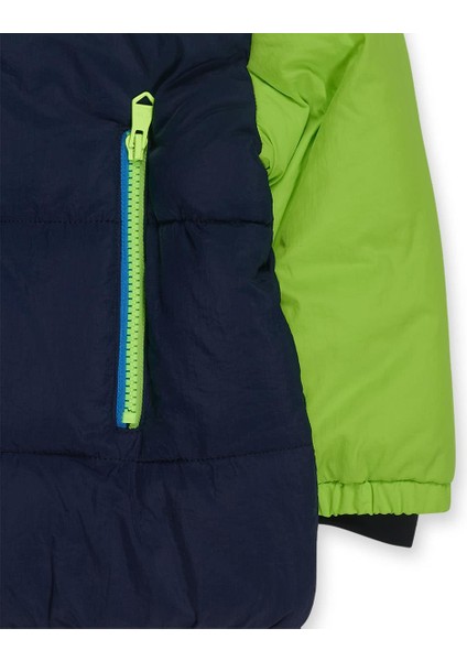 Renkli Erkek Mont - Yeşil fırsatları