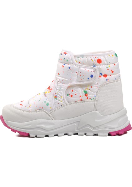 FY222-F Beyaz Içi Polarlı Çocuk Kar Botu fiyatları