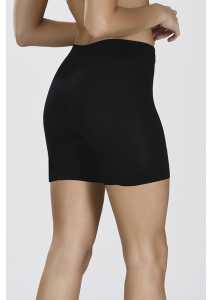 4 Adet, Toparlayıcı, Hijyenik & Hidrofil Lifli, Dikişsiz, Iz Yapmayan, Yumuşak Bel Uzun Şort Külot fiyatları