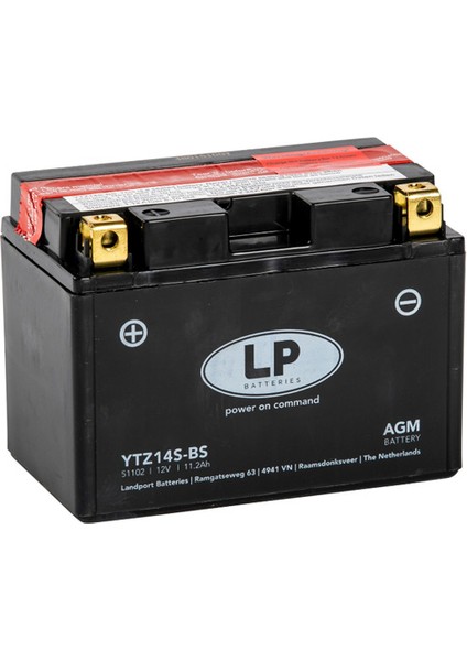 Lp YTZ14S-BS Agm Akü