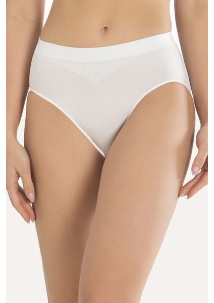 2 Adet, Klasik Kesim, Kadın Dikişsiz (Seamless) Külot 2006