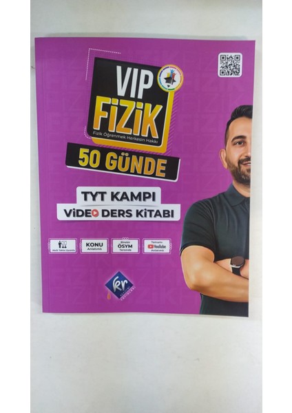 VİP Fizik 50 Günde TYT Kampı Video Ders Kitabı