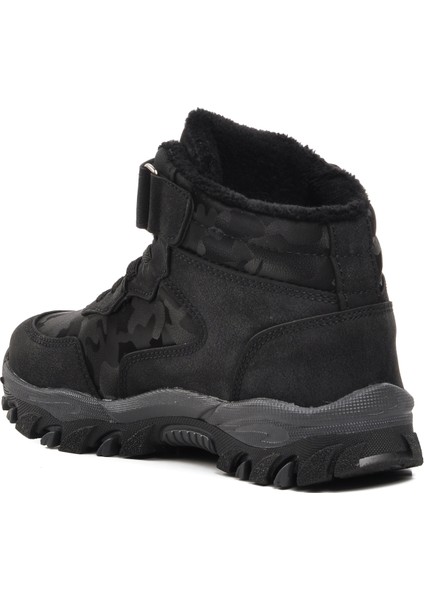 Leo-F Siyah Içi Kürklü Çocuk Outdoor Bot fırsatları
