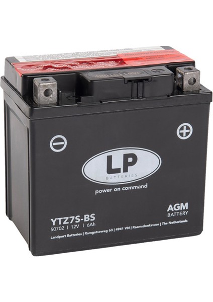 Lp YTZ7S-BS Agm Akü