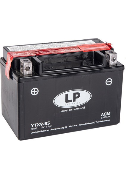 Lp Ytx9-Bs Agm Akü