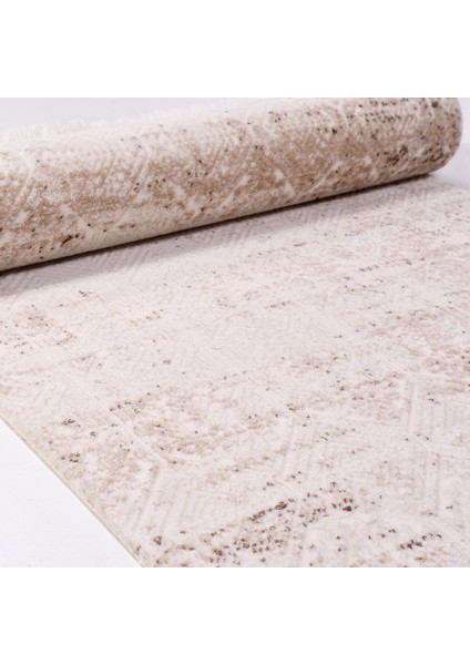 Krem Bej Etnik Desen Modern Halı fırsatları