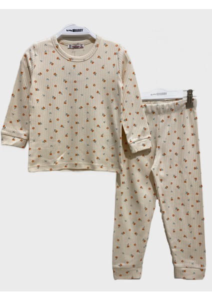 ISOBEL KİDS Gül Desenli Kız Pijama Takımı