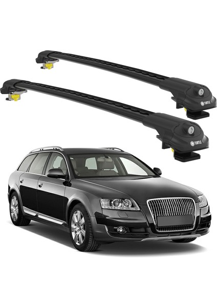 Audi A6 Allroad (C7) 2012-2018 Turtle Air1 Ara Atkı Siyah