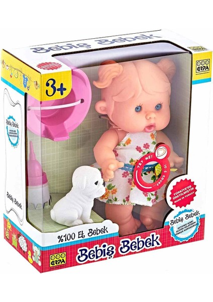 Berattoys Altını Islatan Türkçe Sesli Bebiş Et Bebek 25 cm