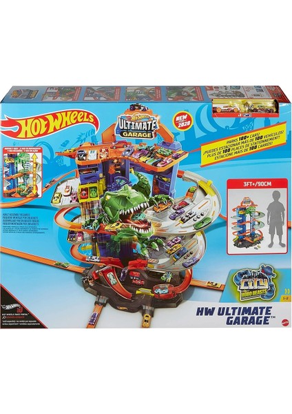 GJL14 Hot Wheels Robotik T-Rex Ultimate Garaj