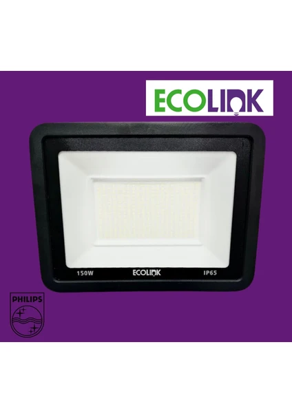 ECOLİNK by PHILIPS 150 W PROJEKTÖR BEYAZ  6500K