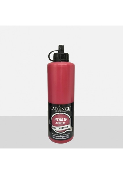 Boya Hybrid Multisurface Akrilik Boya 500 Ml. H-053 Crimson Kırmızı