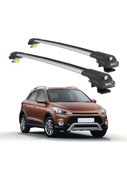 Hyundai I20 Active (Gb) 2015-2023 Turtle Air1 Ara Atkı Gri