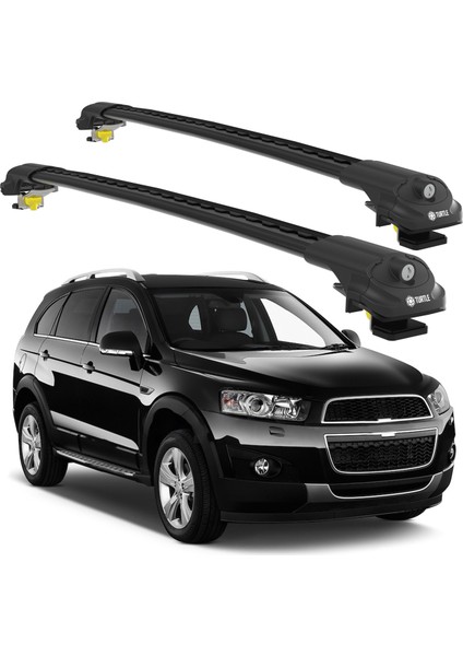 Chevrolet Captiva 2006-2018 Turtle Air1 Ara Atkı Siyah