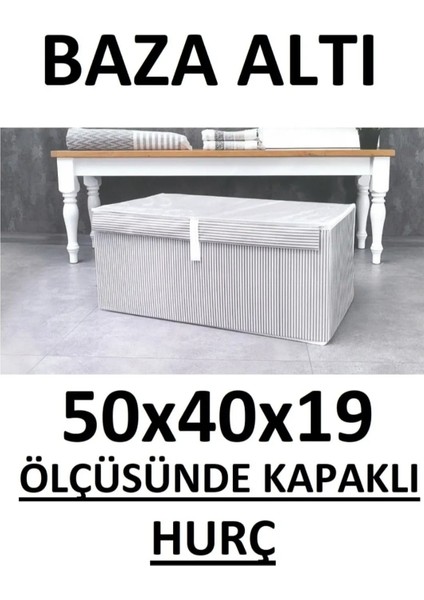 Emir-Ay 1 Adet Baza & Çekyat Altı Kutu Hurç 50X40X19CM
