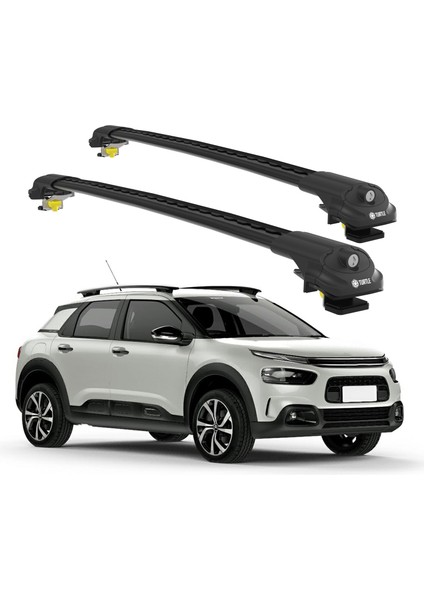 Citroen C4 Cactus 2014-2023 Turtle Air1 Ara Atkı Siyah