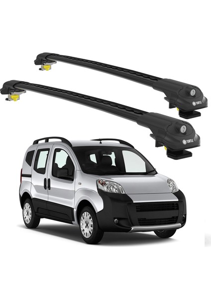 Citroen Nemo 2008-2023 Turtle Air1 Ara Atkı Siyah