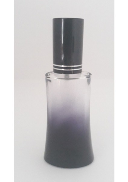 Boş Parfüm Şişesi 100 ml (5 Adet) Siyah Kapak Plastik Valf Eyfel Boş Şişe