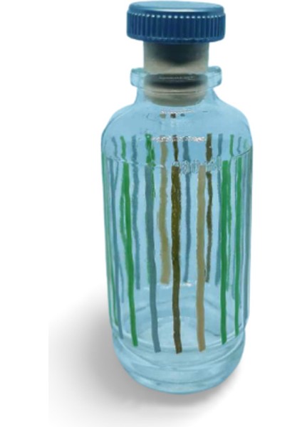 Boş Oda Kokusu 100 ml (5 Adet) Çizgili Bambu Boş