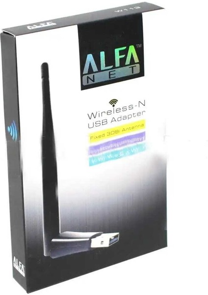 Alfa Net Alfanet W113 Wireless-N USB Adaptör