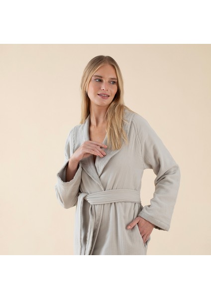 Lagos Kadın Bornoz Açık Gri fırsatları