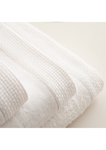 Matteo Banyo Havlusu 85X150 cm Ekru