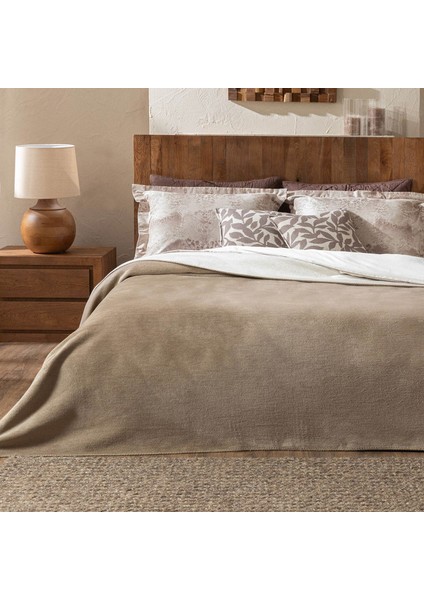 Aventura Battaniye Tek Kişilik 160X220 cm Bej