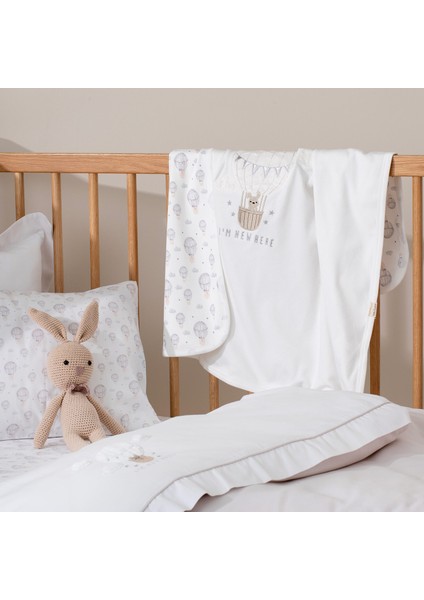 Baloon Yenidoğan Battaniye Ekru fiyatları