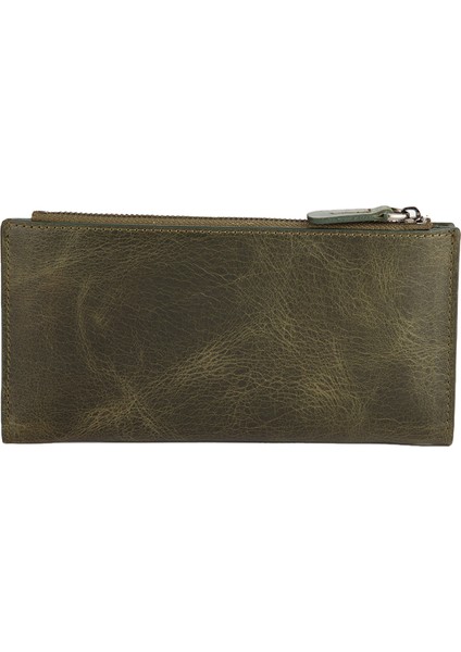 Karali Deri Deri Portföy Cüzdanı Crazy Yeşil BC487-07 modelleri