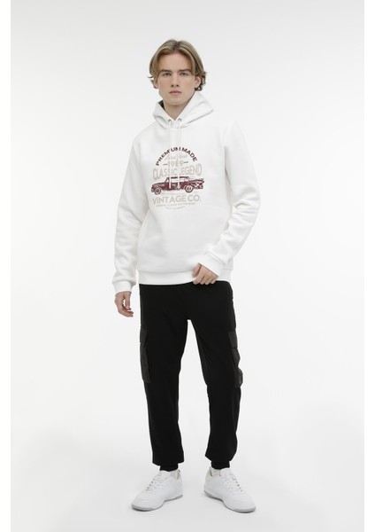 Me Percy-B 17ED08 3pr Ekru Erkek Sweatshirt