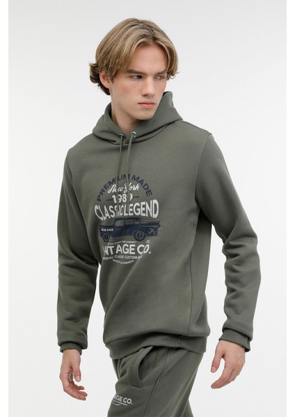 Me Percy-B 17ED08 3pr Haki Erkek Sweatshirt