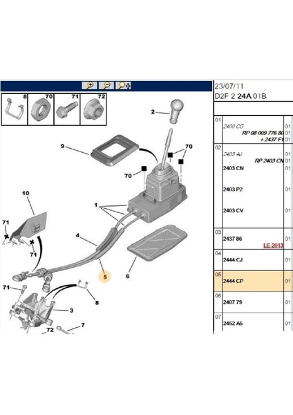 Vites Teli 407 (2444CP-6014606)