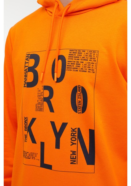ml Brooklyn 17BRKLYN 3pr Turuncu Erkek Sweatshirt