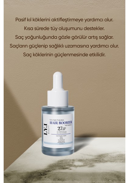 Hair Booster 27 Aktifli Yoğun Saç Hızlı Uzatan Serumu 30 ml indirimleri