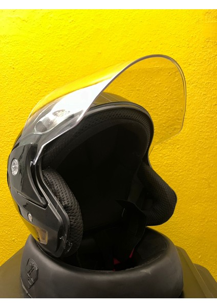 Siyah Yarım Kask