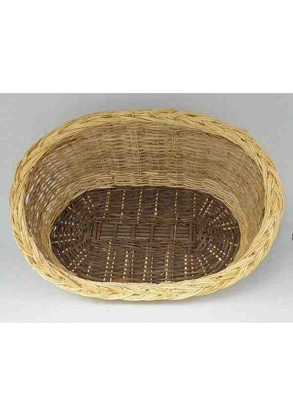 Çanakkale Biga El Yapımı Hasır Sepet Kedi / Köpek Yatağı 55 cm fırsatları