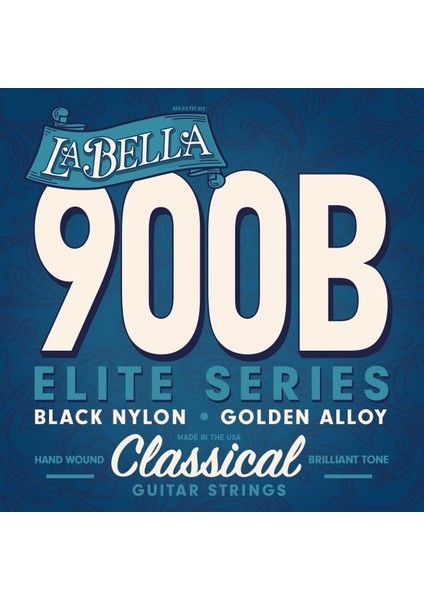 Klasik Tel Seti 900B Black Naylon
