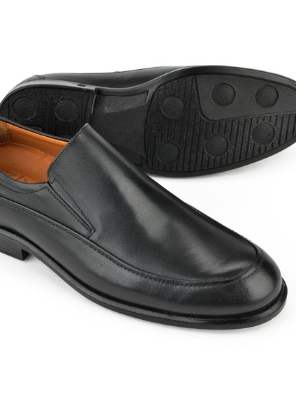 Ziya, Erkek Hakiki Deri Büyük Numara Konfor Ayakkabı 133745Z1325 Siyah fırsatları