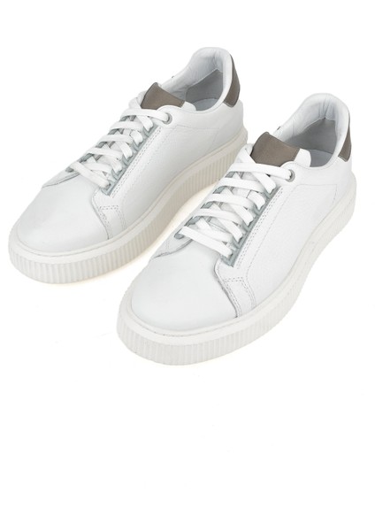 Ziya, Erkek Hakiki Deri Sneaker 1331026Z2049 Beyaz fırsatları