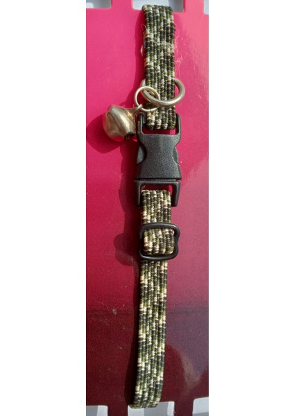 Çizgi Desenli Lastikli Yavru Kedi Eğitim Boyun Tasması