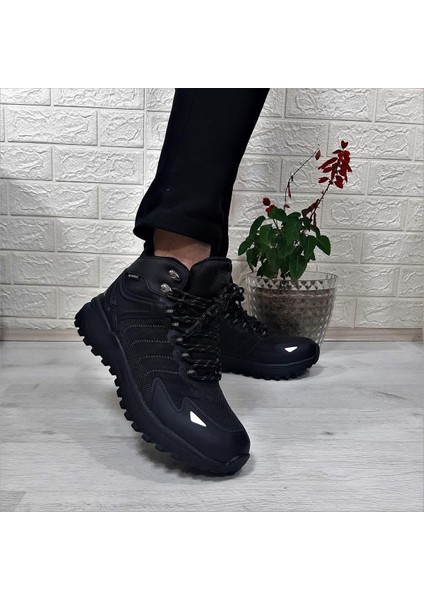 28680 Siyah Waterproof Kaymaz Taban Erkek Bot fırsatları