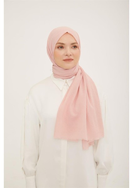 Trend Bambu Crash Şal 54 Pudra