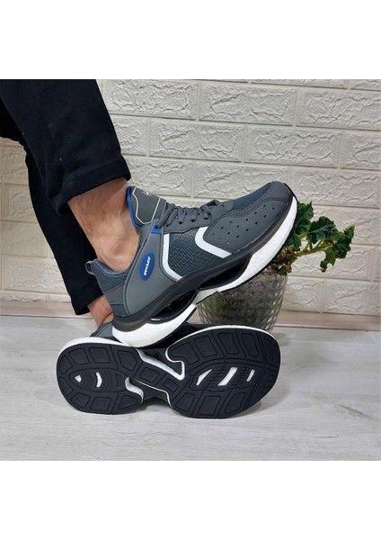 2401 Füme Fuspetli Air Rahat Taban Erkek Spor Ayakkabı
