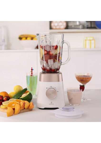 Multiblend Smoothie Blender Krem 1000W