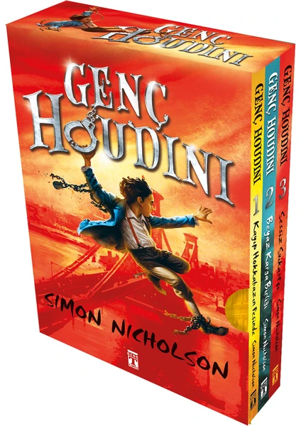 Genç Houdini Set - 3 Kitap - Simon Nicholson