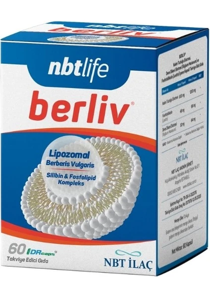 Nbt Life Berliv Lipozomal Berberin 60 Kapsül