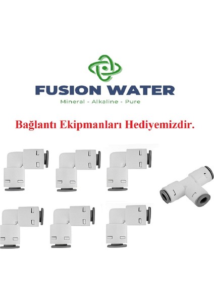 Su Arıtma Cihazı Filtre Seti/4'lü İnline Filtre Seti