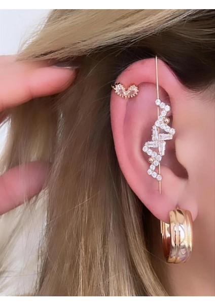 Xuping Pi Iğneli Earcuff