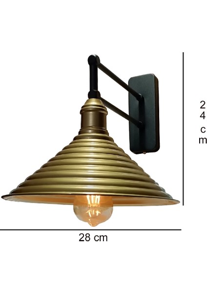 Hd Desıgn Modern Tekli Aplik HD2D4A