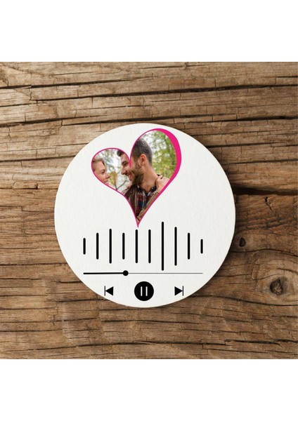 Spotify Kodlu Kişiye Özel Kupa Bardak ve Altlıgı fiyatları
